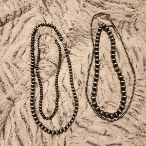 Set of 4 faux Navajo Pearls